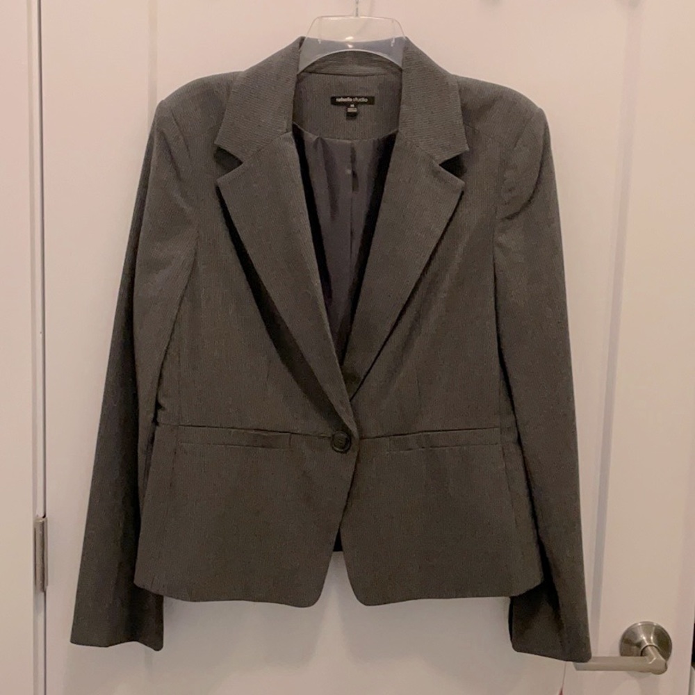 Rafaella Studio Pinstripe Blazer